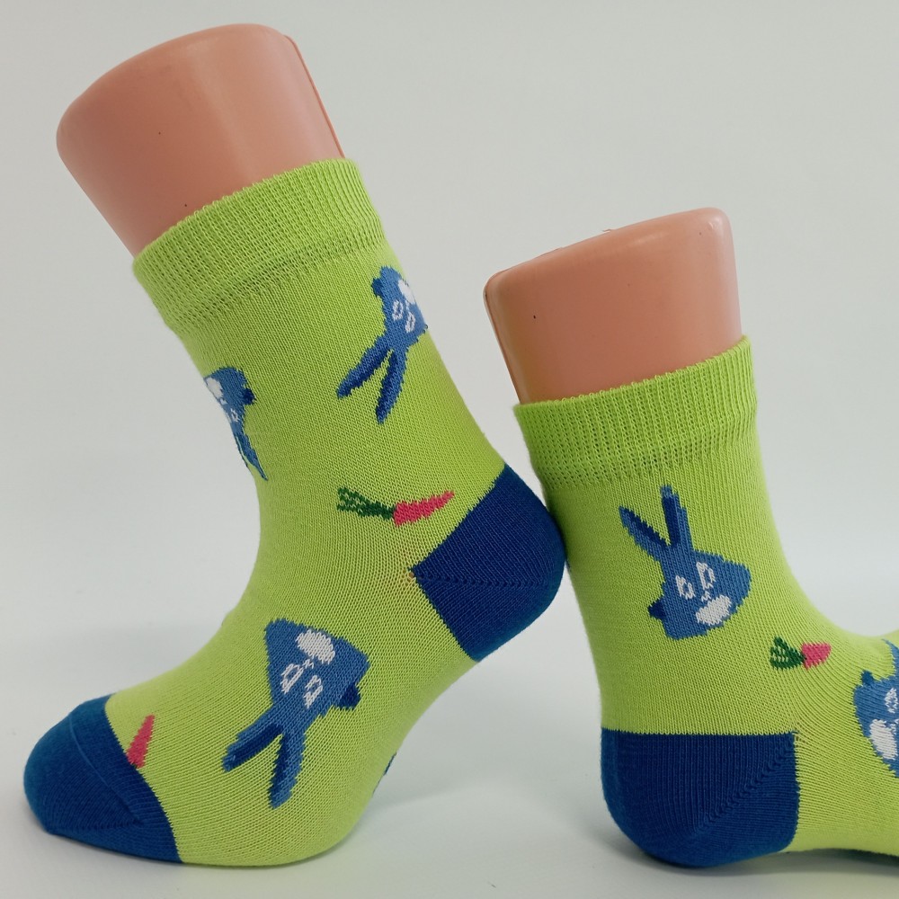 Dětské ponožky Trepon Zajko, zelené
