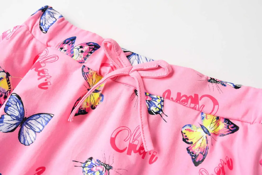 Dívčí sukně Kugo HS9283, světle růžová