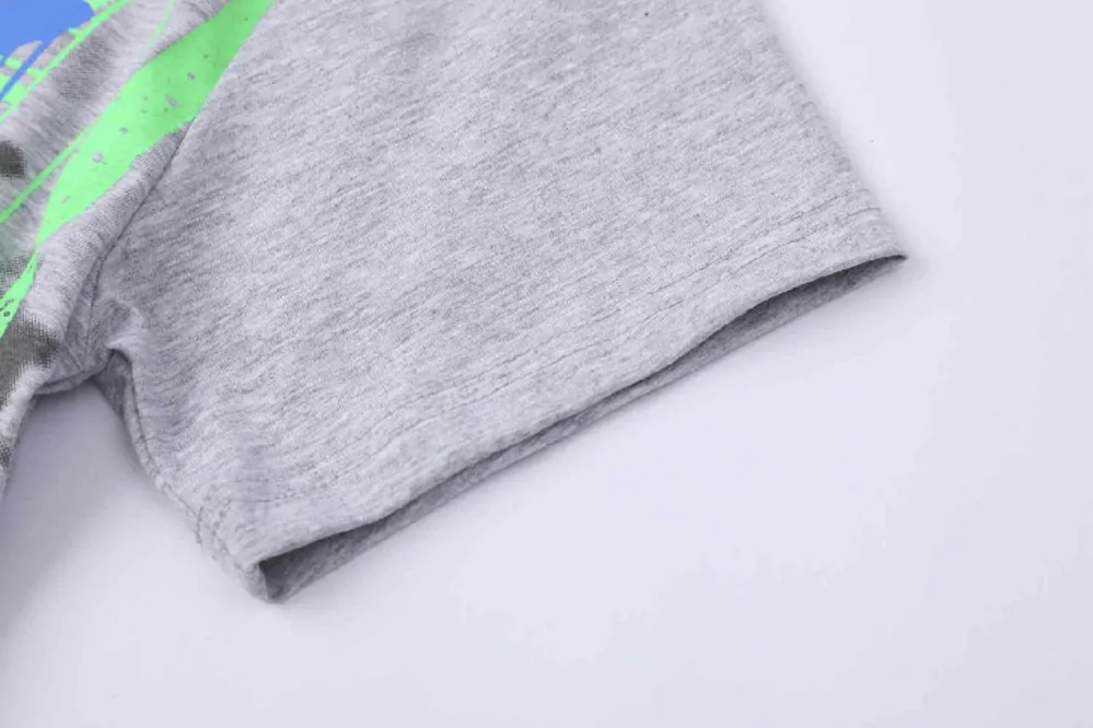 Chlapecké tričko kr.r. KUGO HC9349 šedé