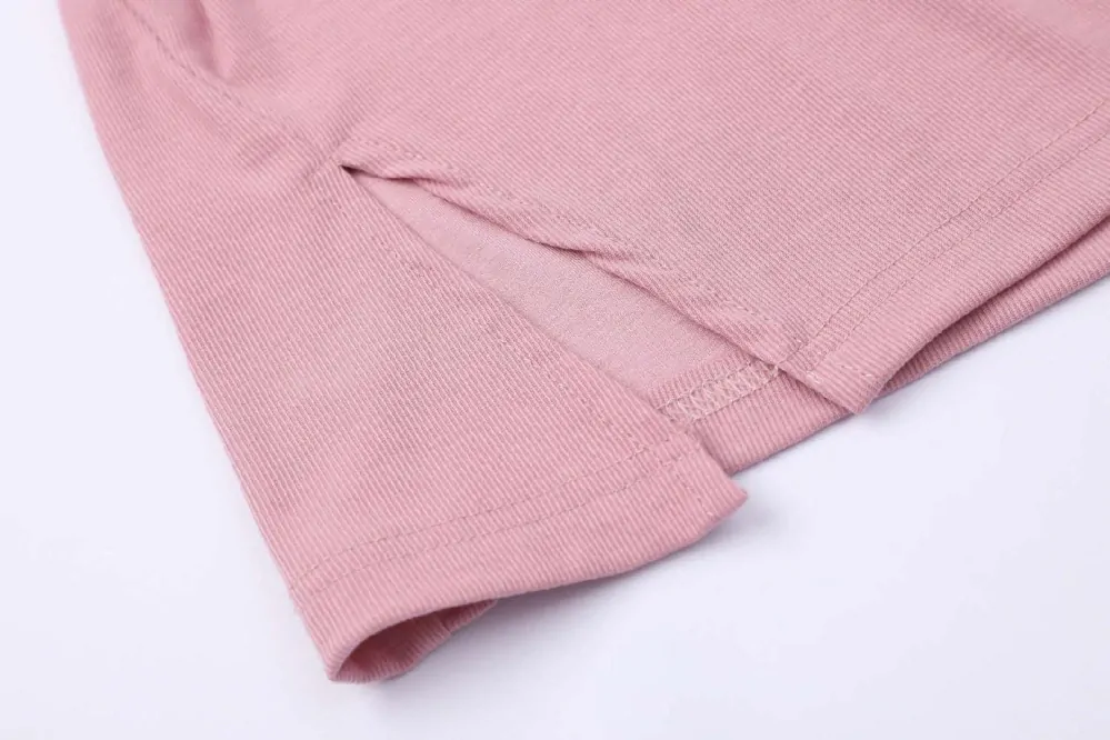 Dívčí šaty Kugo WK0927 starorůžové