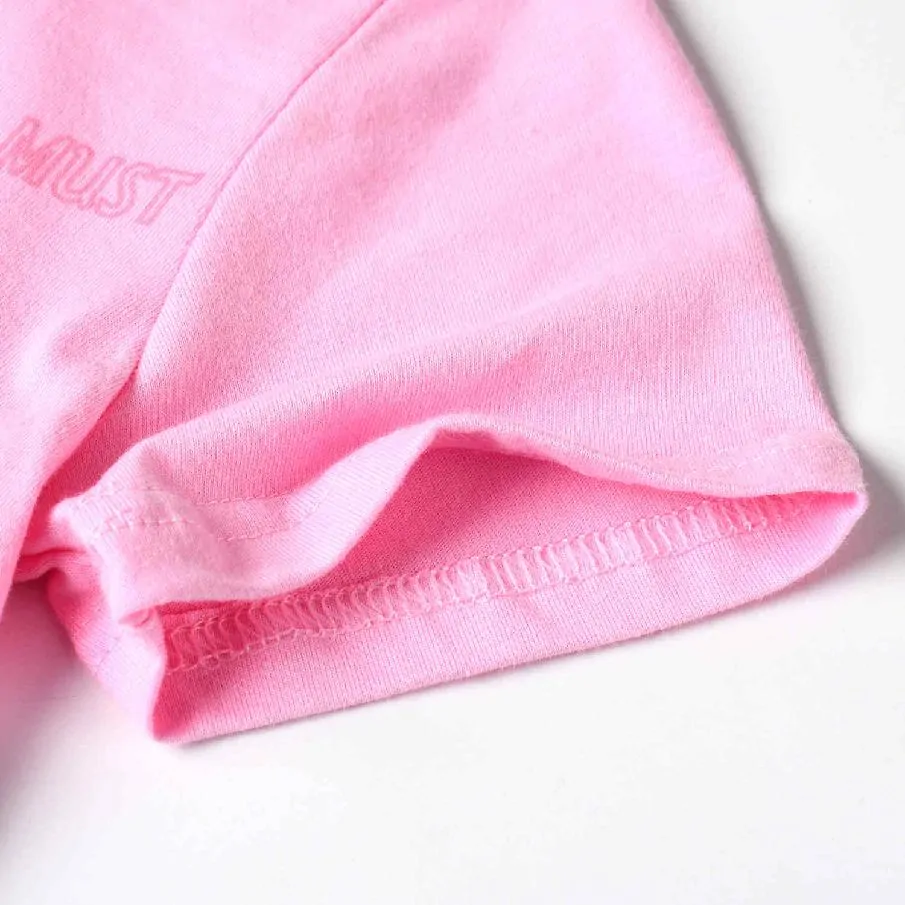 Dívčí letní pyžamo Kugo WP0898, lososové