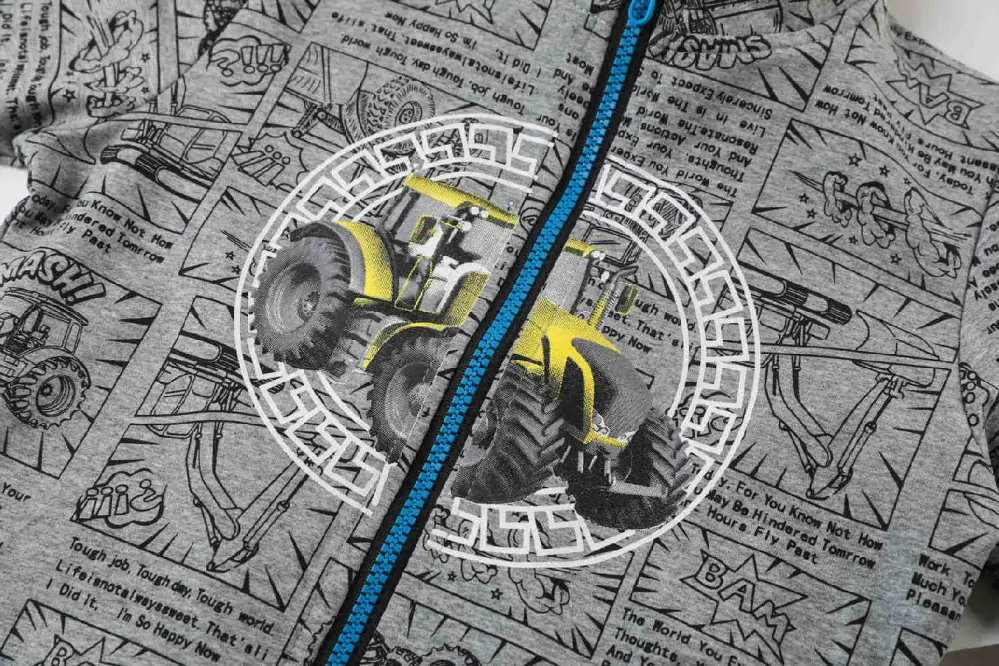 Chlapecká mikina Kugo HM9263, šedá