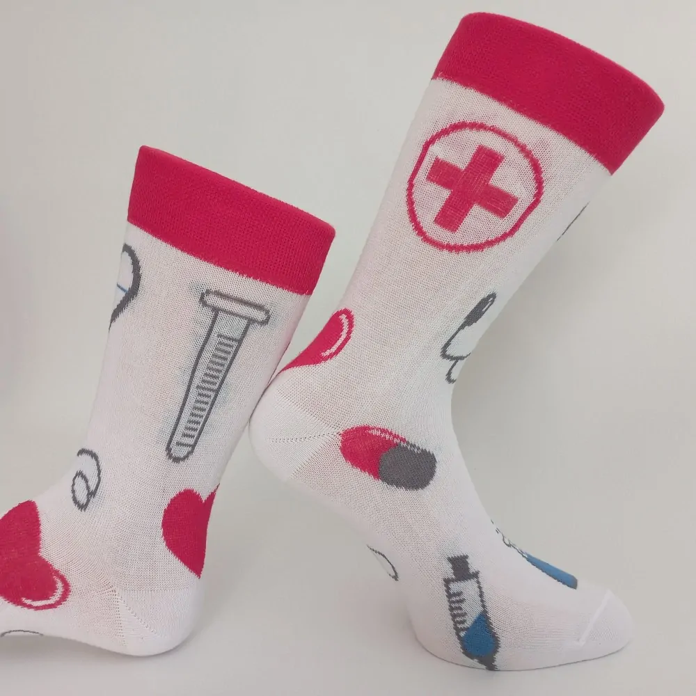 Dámské ponožky Trepon Vizita, bílé