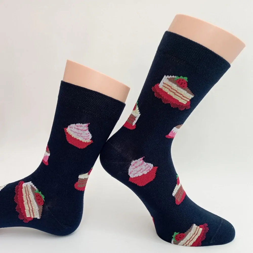 Dámské ponožky Trepon Dortík, tmavě modré