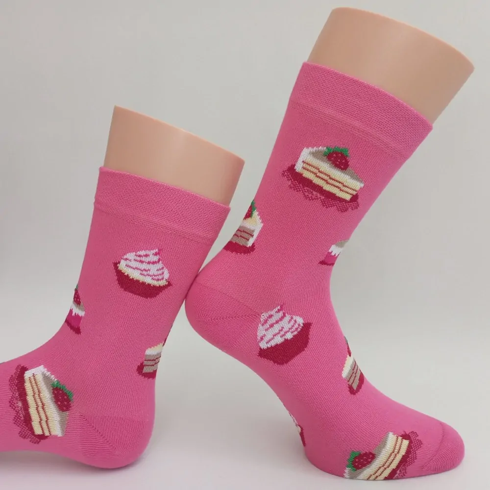 Dámské ponožky Trepon Dortík, růžové