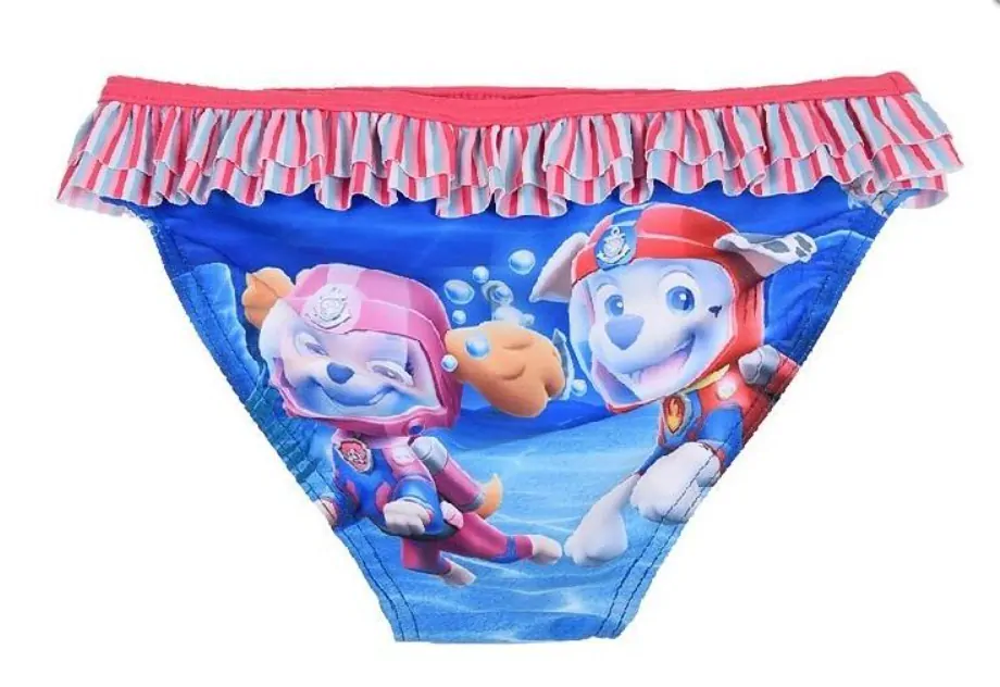 Dívčí plavky kalhotkové Paw Patrol ET1884/1 modré