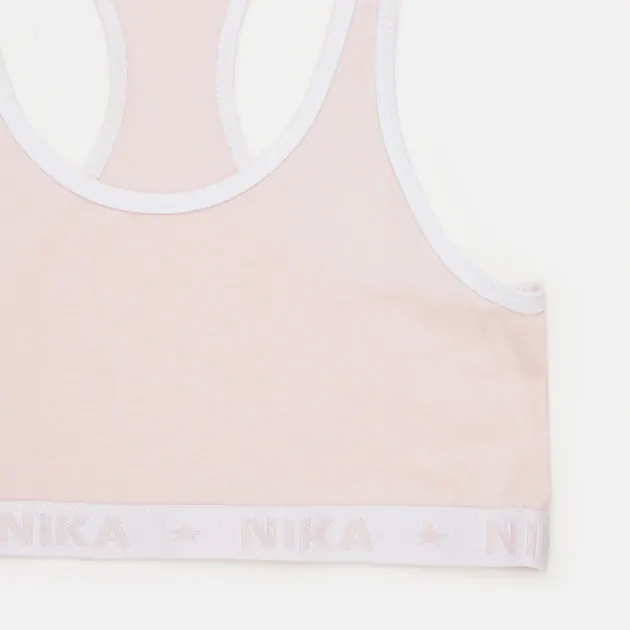 Dívčí podprsenkový top E plus M Nika, růžový