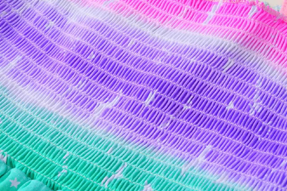 Dívčí šaty Kugo JC8511 světle růžová ramínka