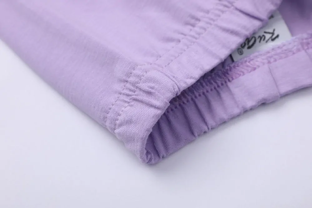 Dívčí 3/4 legíny Kugo FL1201 fialové