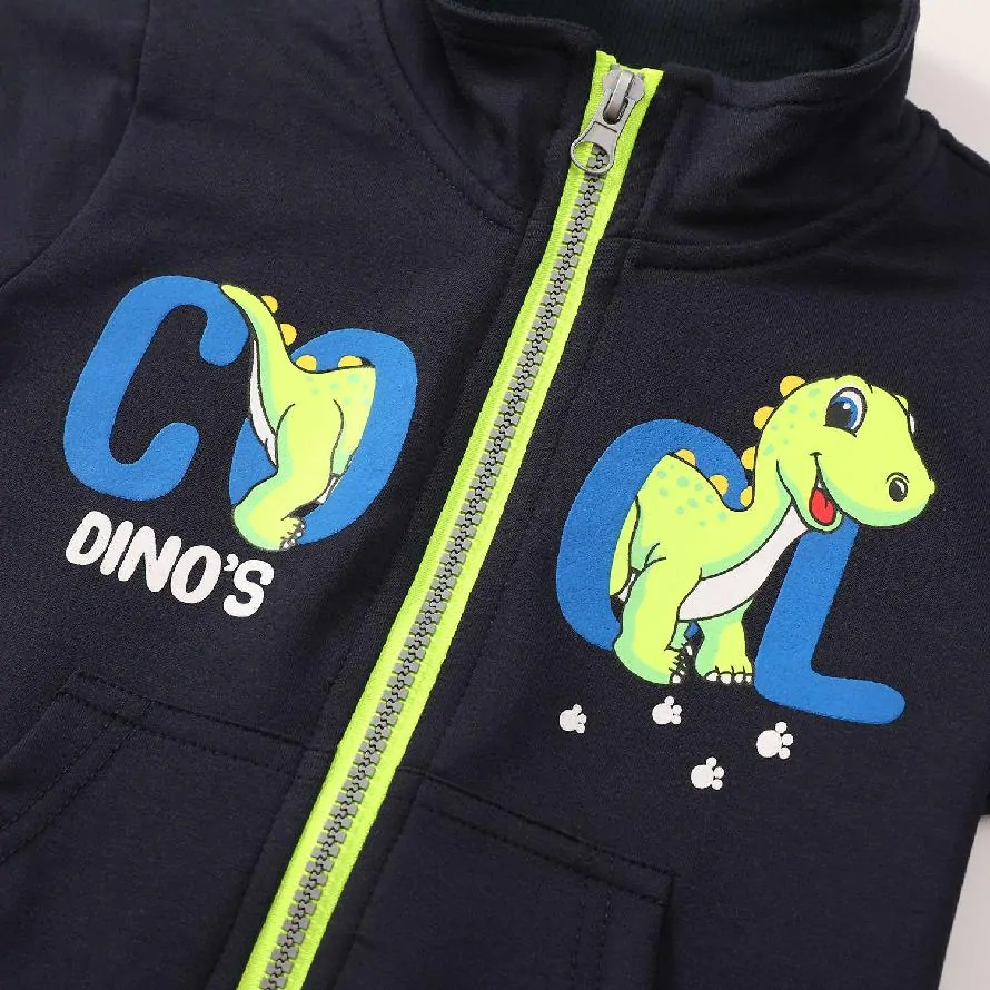 Chlapecká mikina Kugo FM0260 tmavě modrá