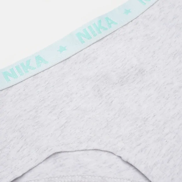 Dívčí kalhotky E plus M Nika, šedý melír