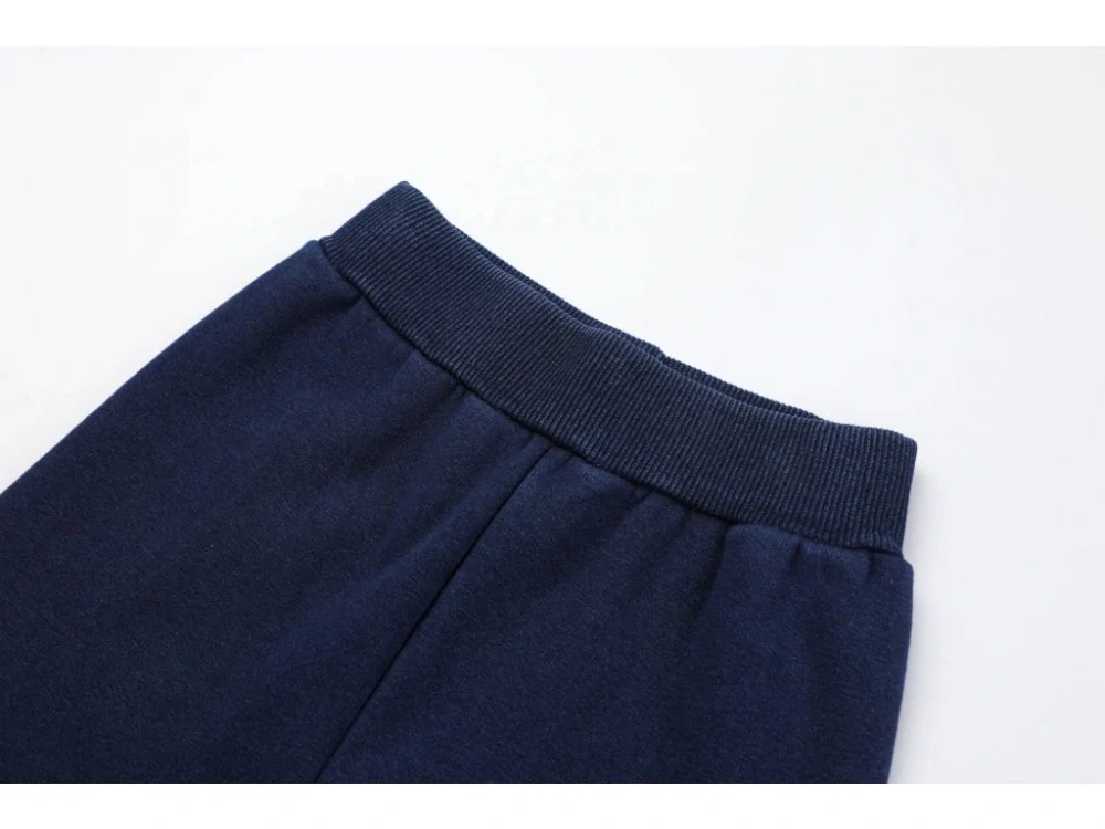 Dívčí riflové legíny zateplené Kugo KK2325, modré