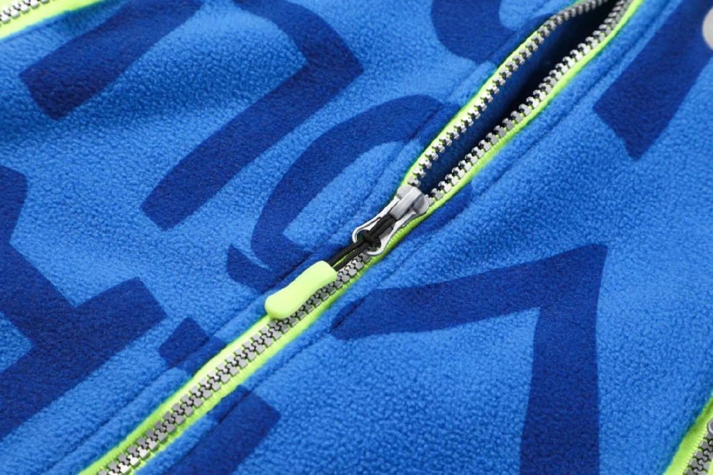 Chlapecká flísová mikina Kugo FM0331 světle modrá