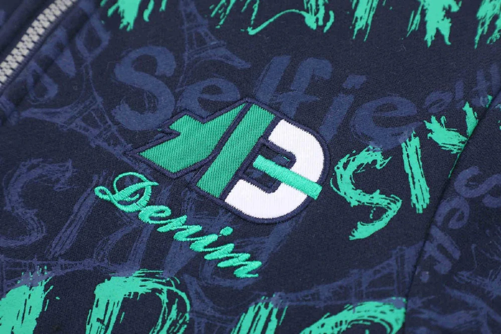 Teplá chlapecká mikina Kugo FM0366 tmavě modrá