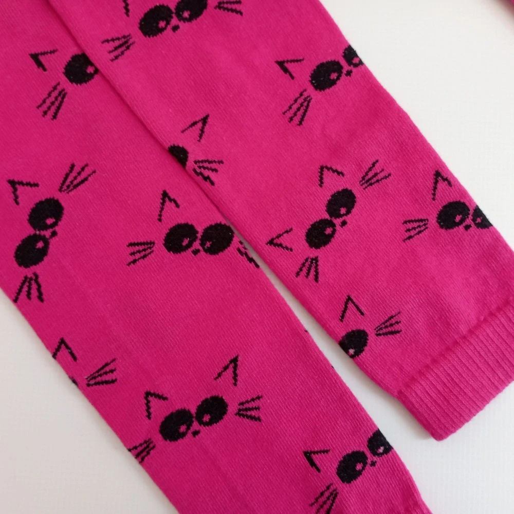 Dívčí punčochové legíny Trepon Macík růžové