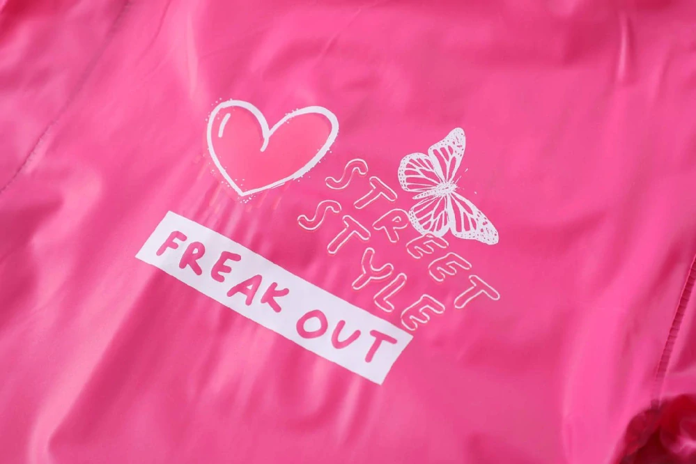 Dívčí pláštěnka Kugo P7826 růžová