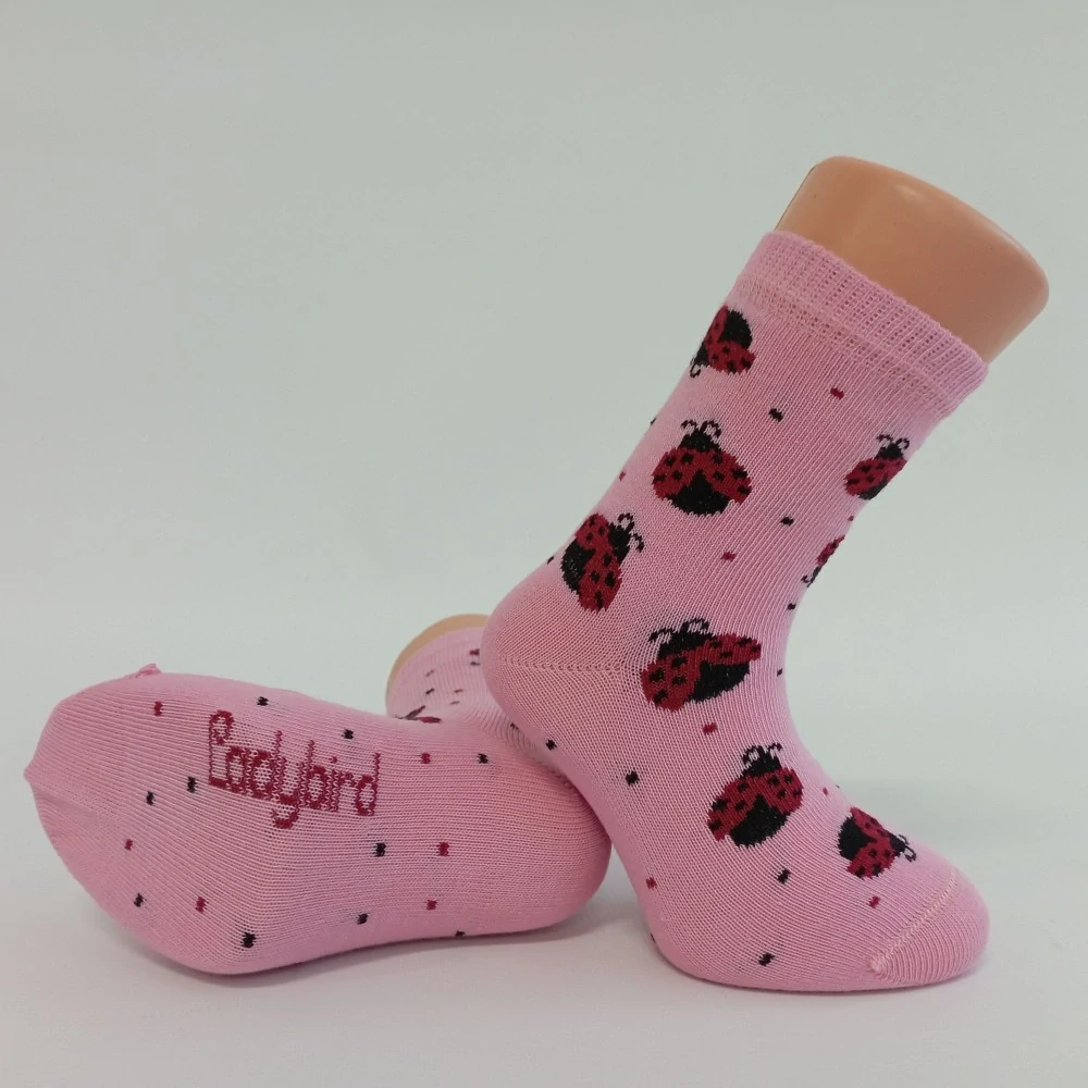 Dětské ponožky Trepon Beruška růžové
