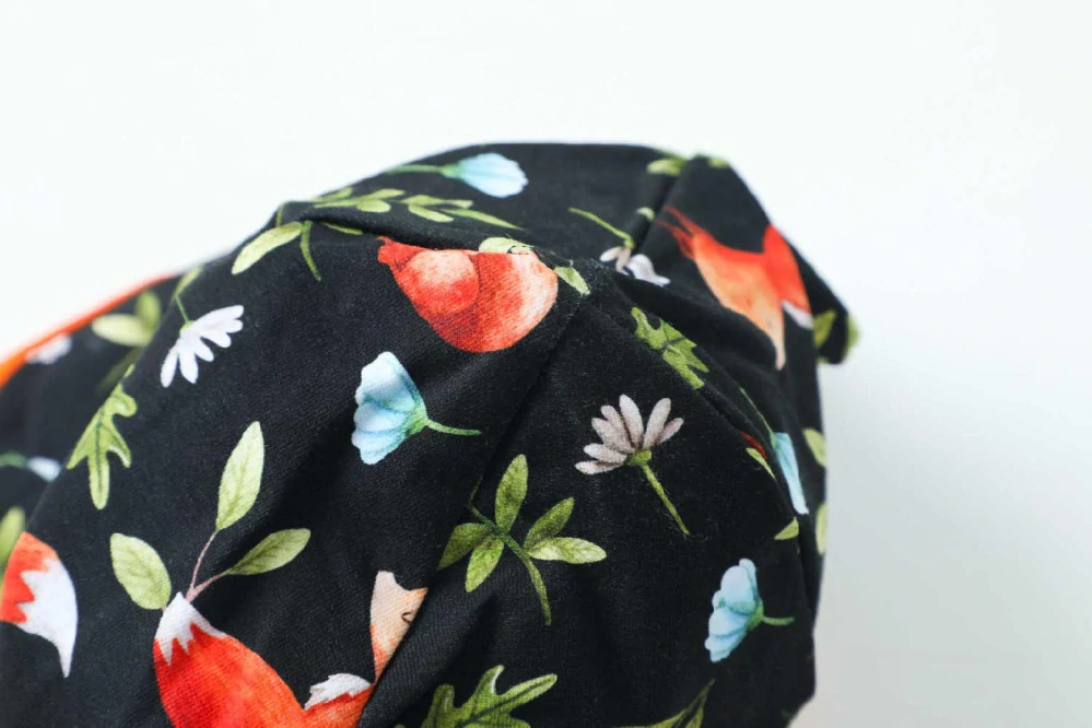 Dívčí jarní/podzimní čepice Kugo CF5623 – lišky