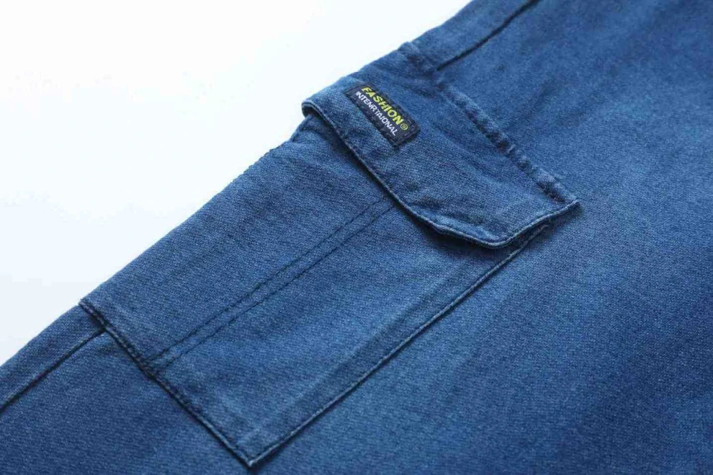 Chlapecké riflové tepláky - kalhoty Kugo CK0936 modré