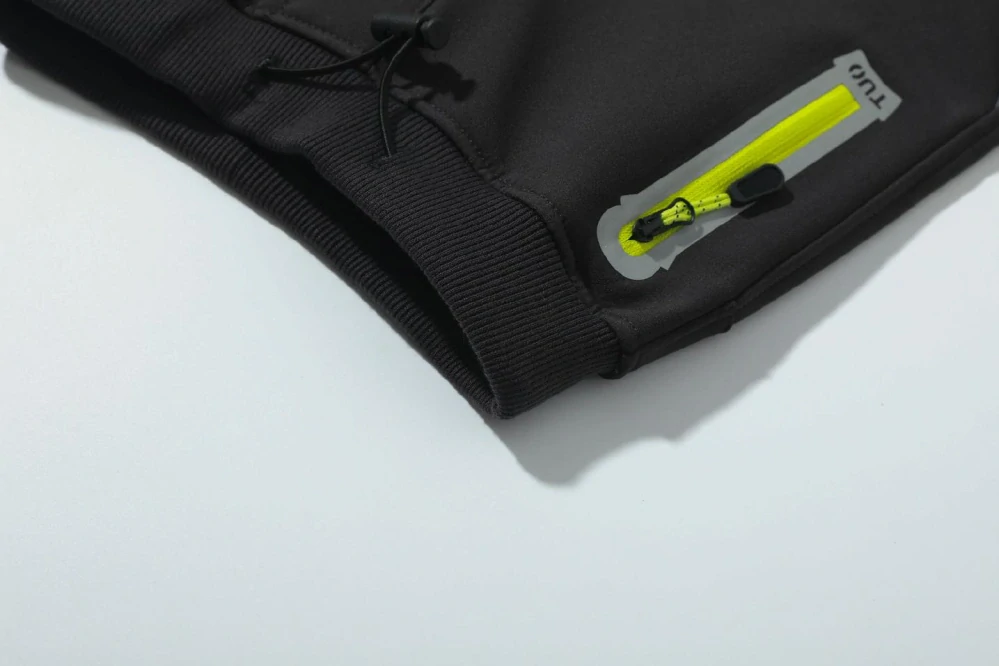 Chlapecké softshellové kalhoty zateplené Kugo HK5050 černé