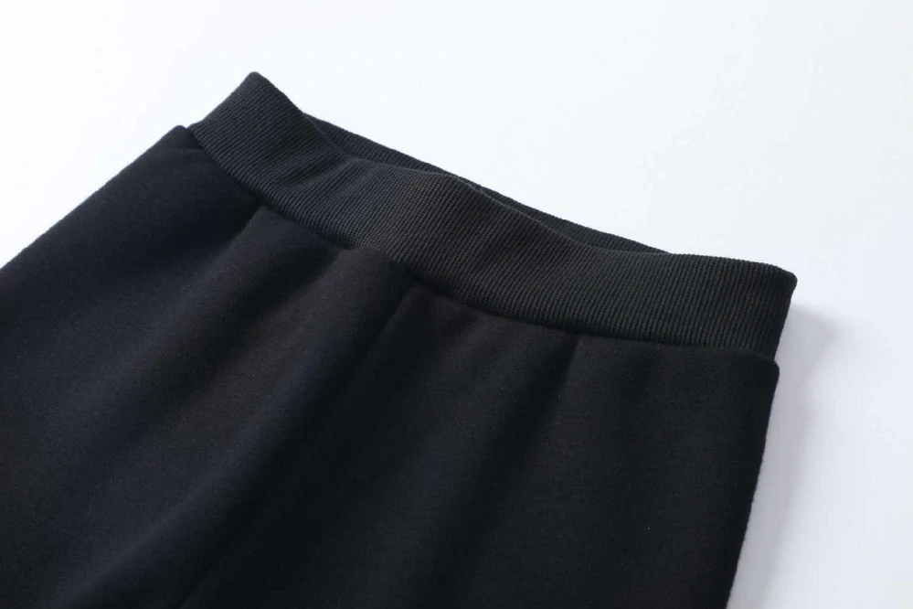 Dívčí zateplené legíny Kugo WL0936 černé