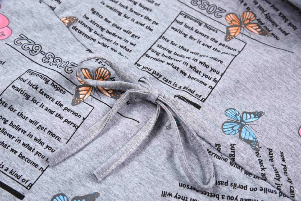 Dívčí šaty dlouhý rukáv Kugo HC9320 šedé