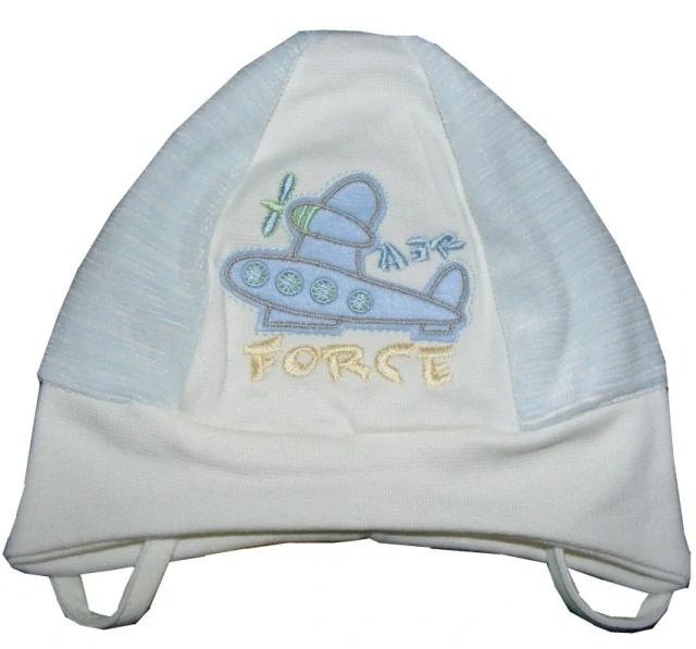 Kojenecká čepice s ledadlem Fido béžová