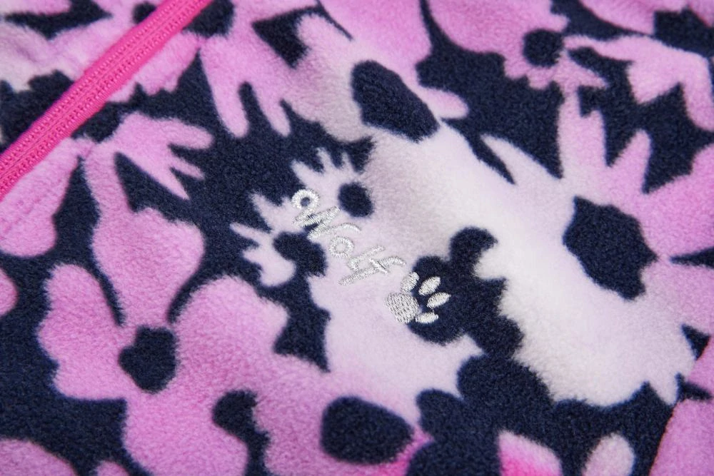 Dívčí flísová mikina Wolf B2441 tmavě modrá