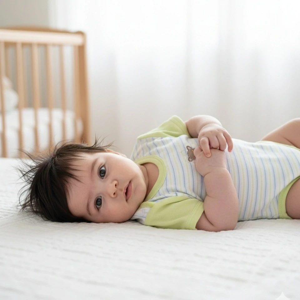 Dětské body dlouhý rukáv Baby Boom zelené