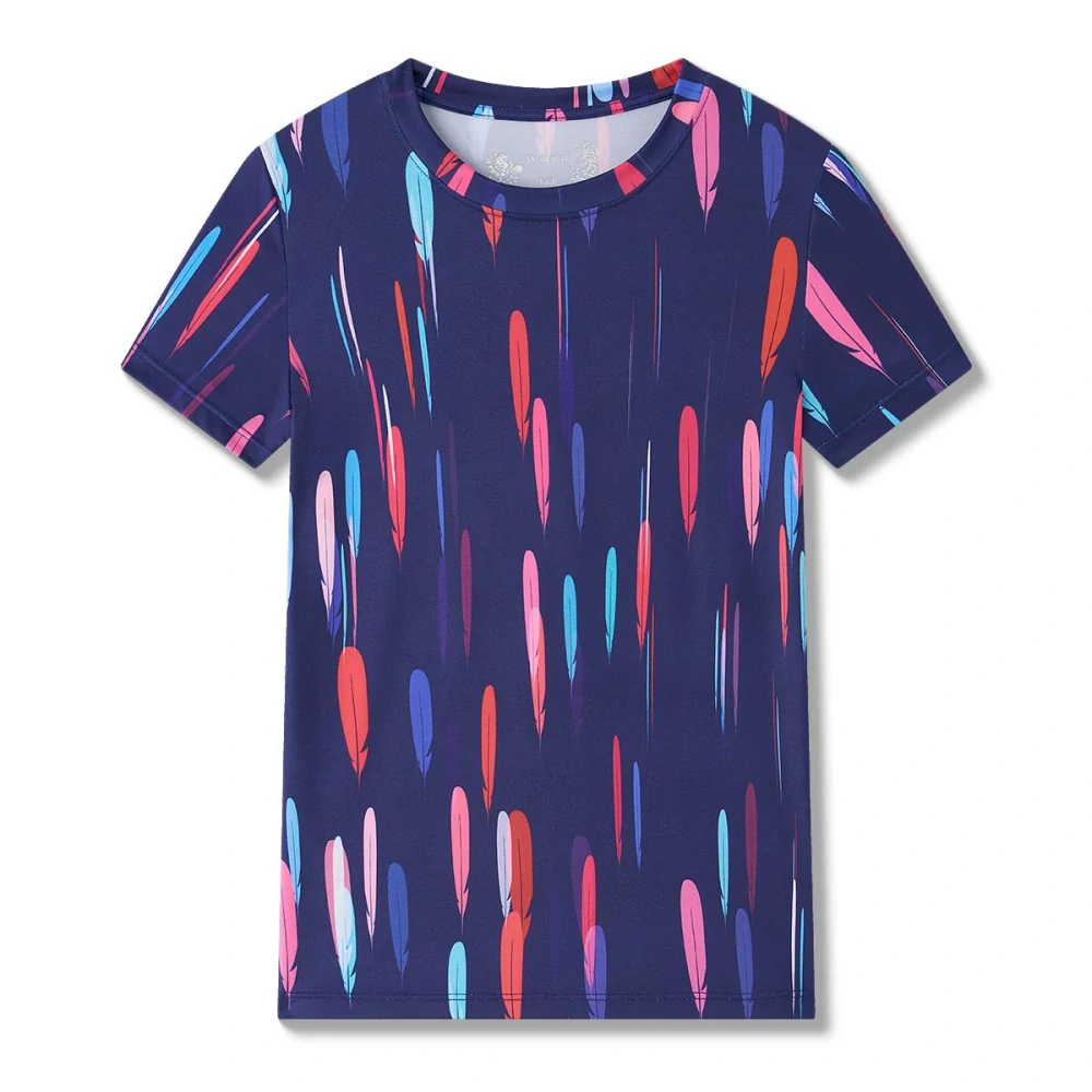 Dívčí funkční tričko Kugo ST3660 tmavě modrá