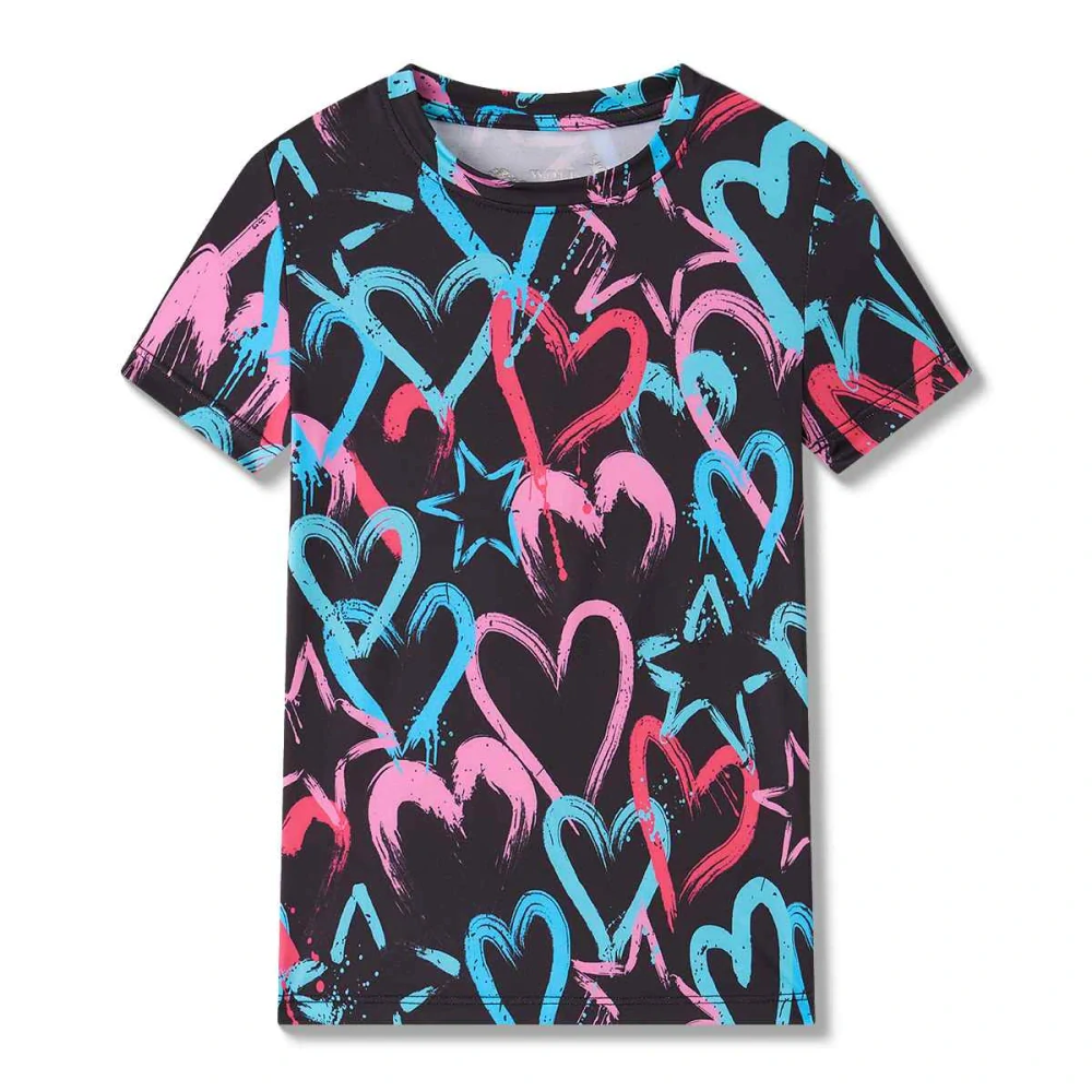 Dívčí funkční tričko Kugo ST3660 černé