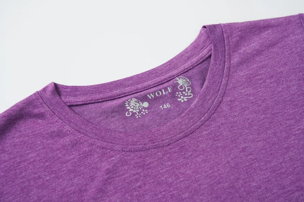 Dívčí tričko krátký rukáv Wolf S2516B fialové