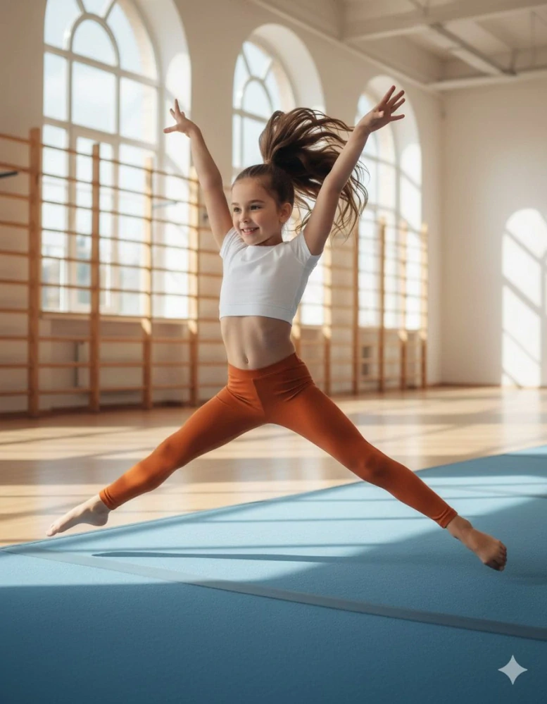 Dětské legíny Jožánek skořicové