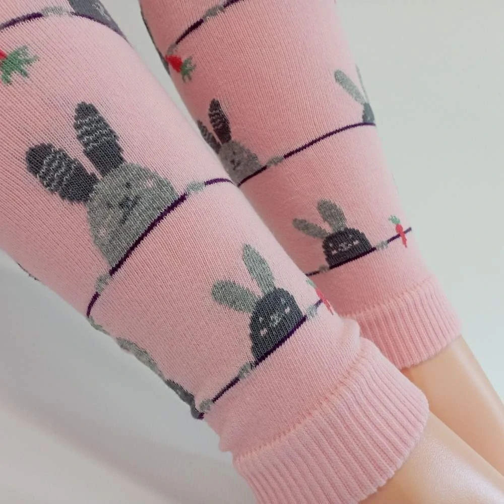 Dětské punčochové legíny Trepon Ušák světle růžové