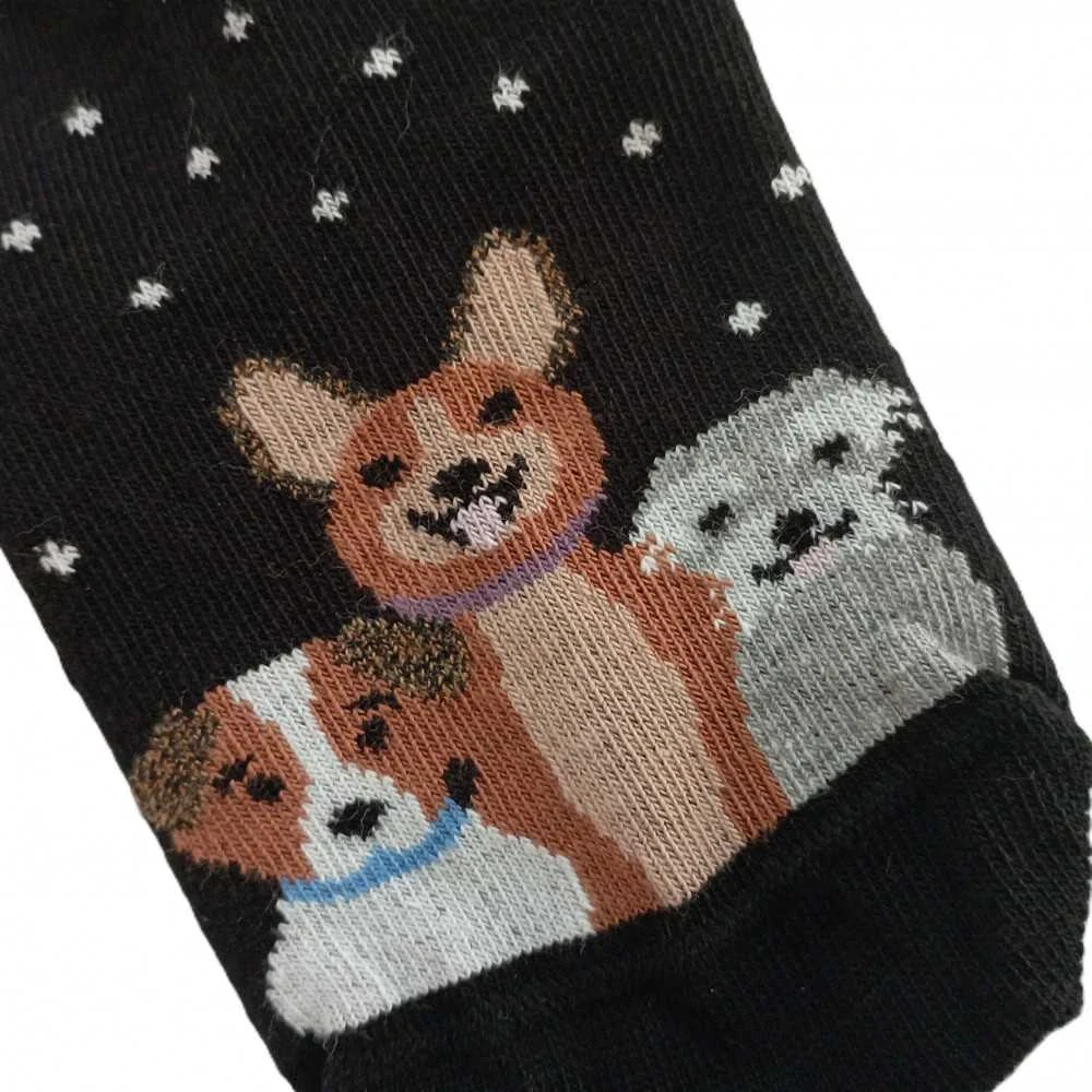 Dívčí nízké ponožky Trepon Friend černé