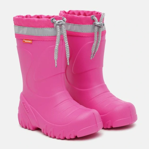 Dětské mrazuvzorné zateplené holinky Demar Mammut-S F růžové