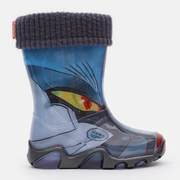 Dětské zateplené holinky Demar Stormer Lux Print HE Transformer