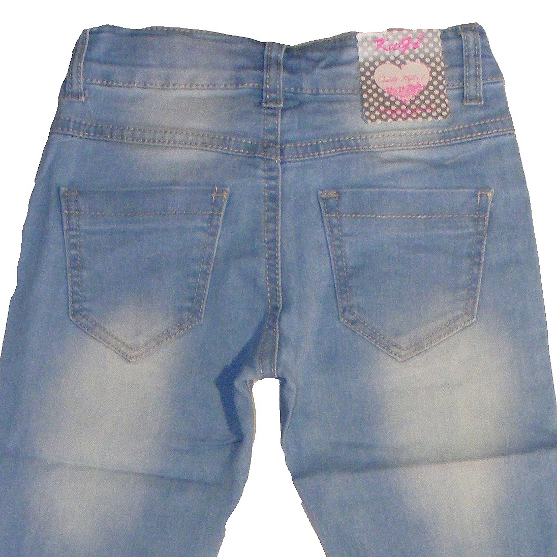 Dívčí rifle KUGO TK833 modré, vel. 134-164