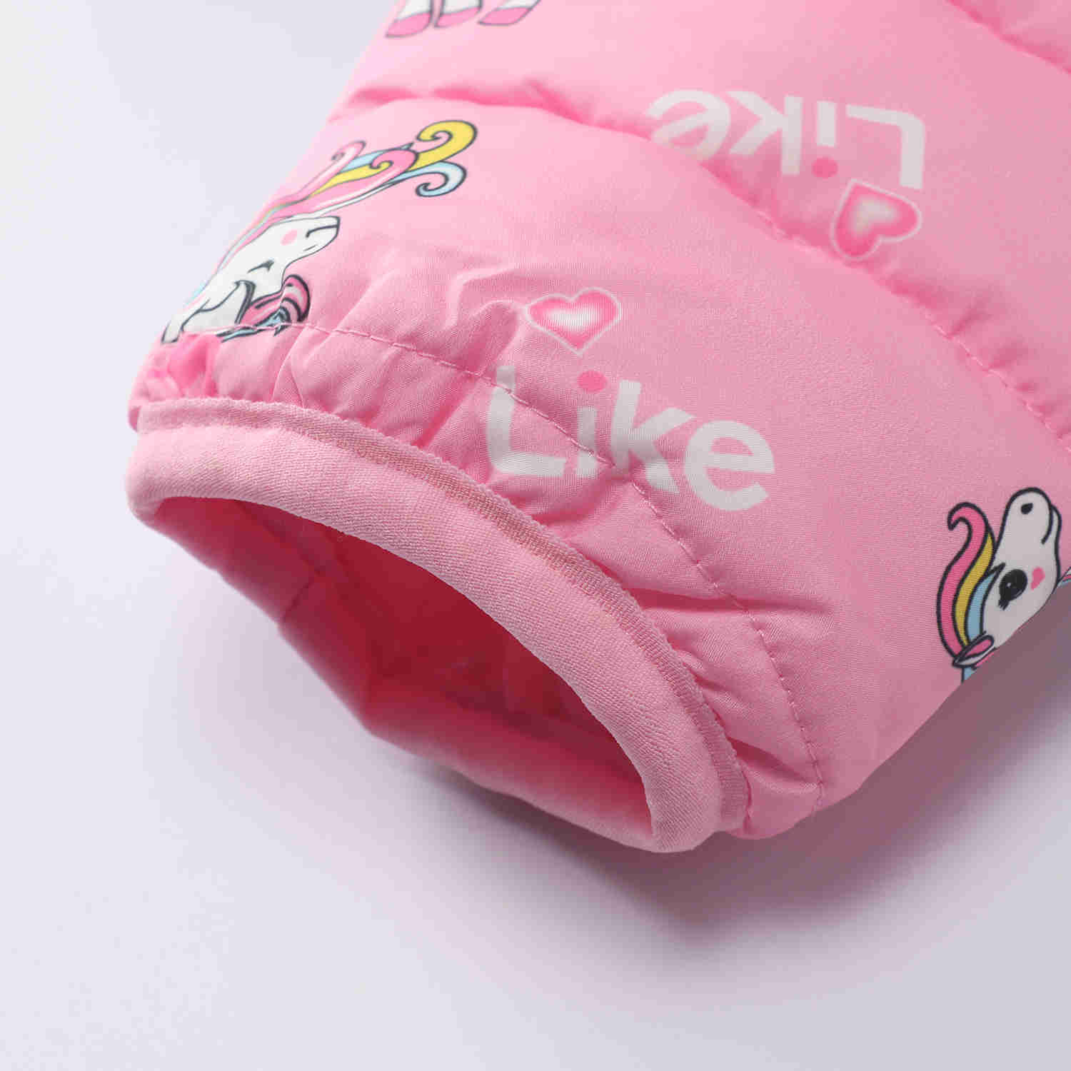 Dívčí podzimní bunda KUGO KM9923 lososová