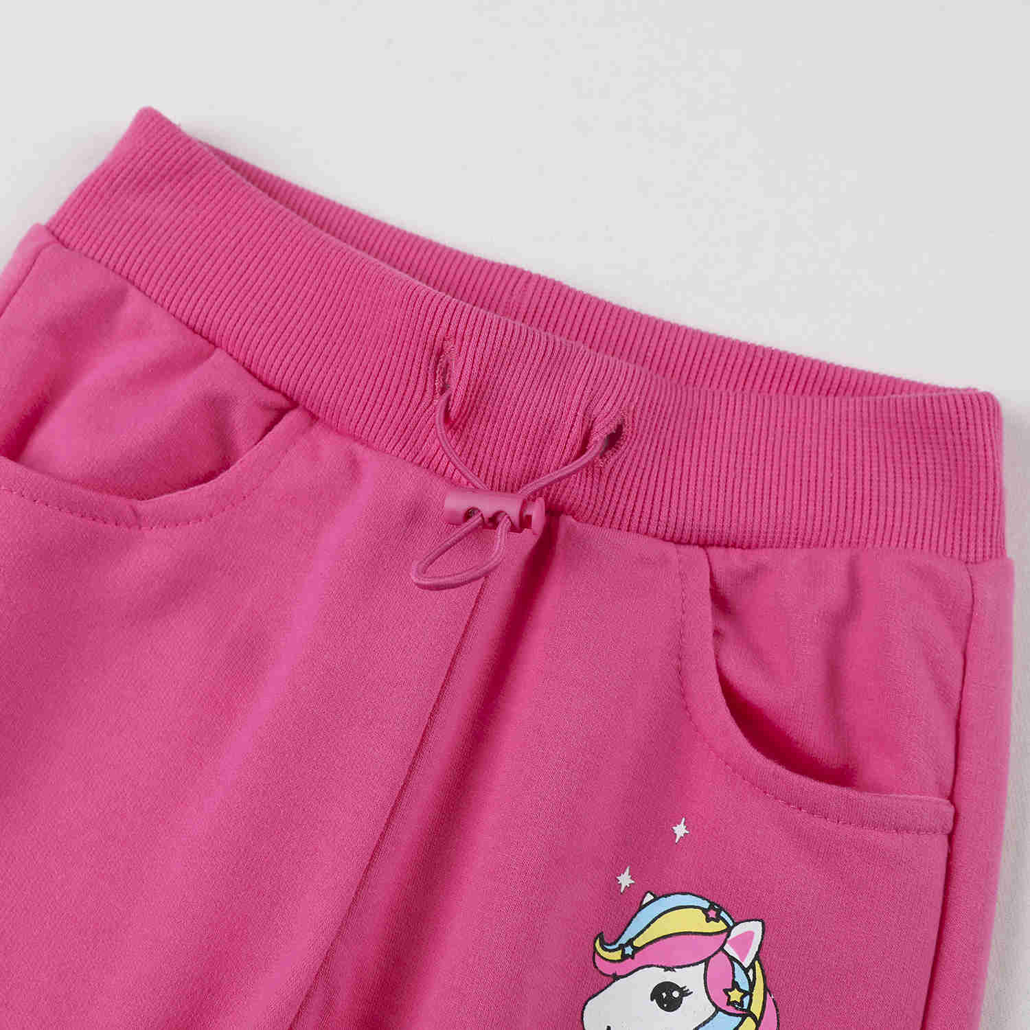 Dívčí tepláky KUGO KK9910 růžové