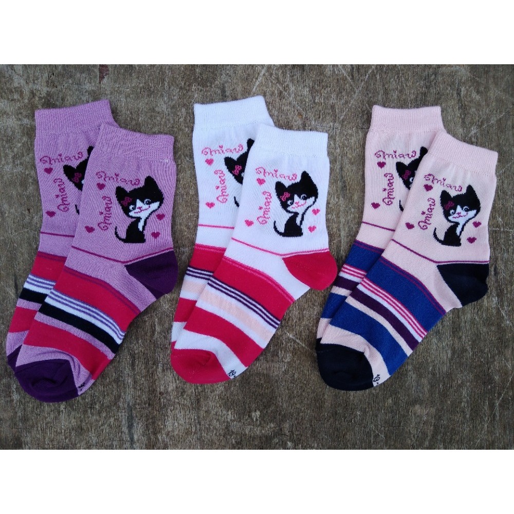 Dívčí ponožky TREPON Minda, fialové