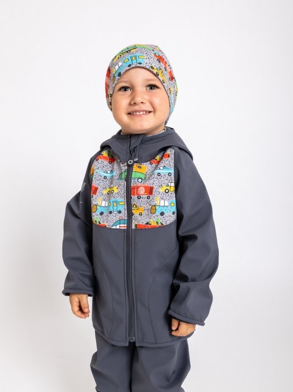 UNUO Dětská fleecová čepice Sport, ZOO na výletě