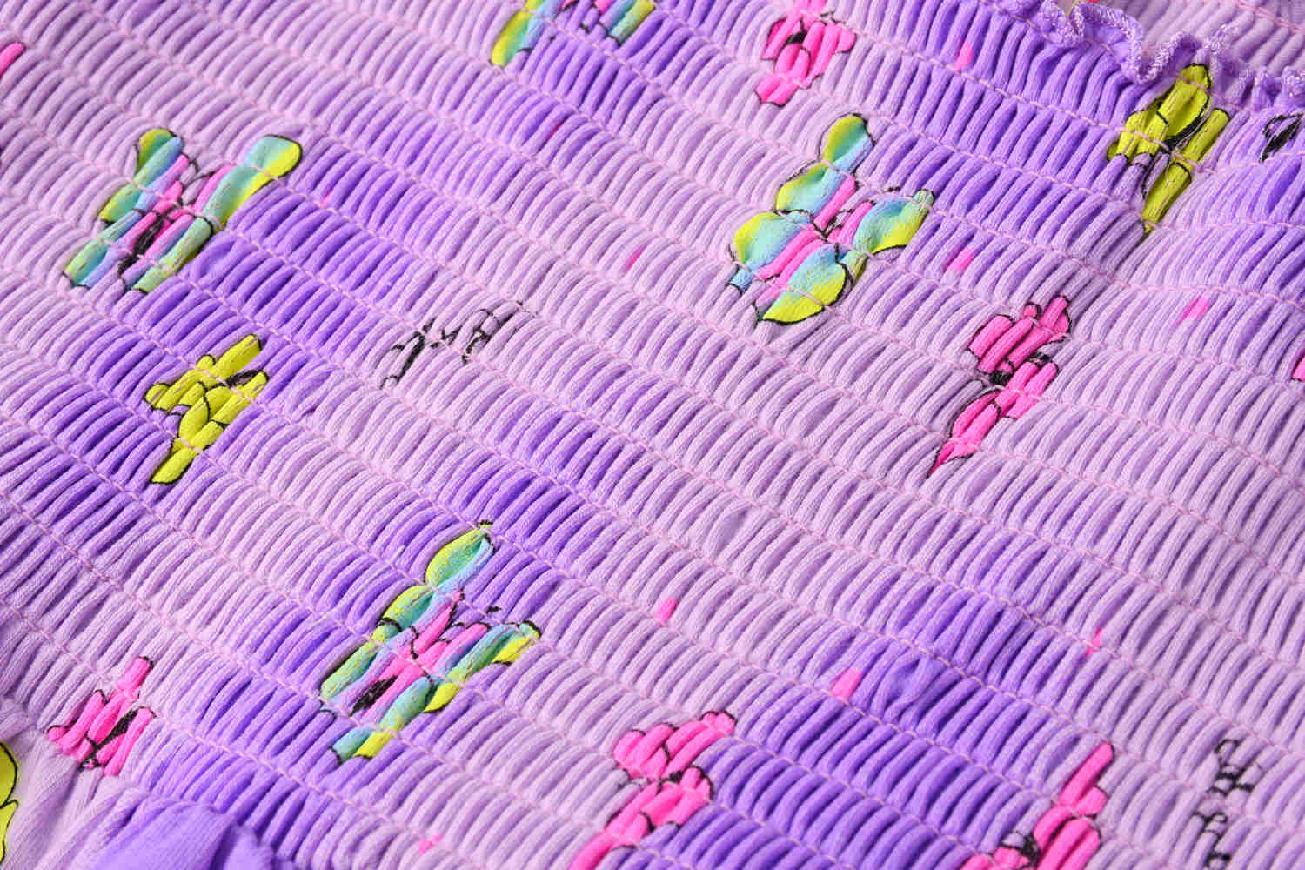 Dívčí šaty KUGO PS3820, fialové