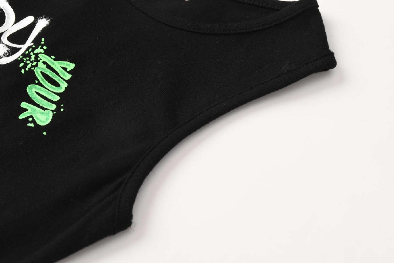 Dívčí tílko KUGO PC3816, černé