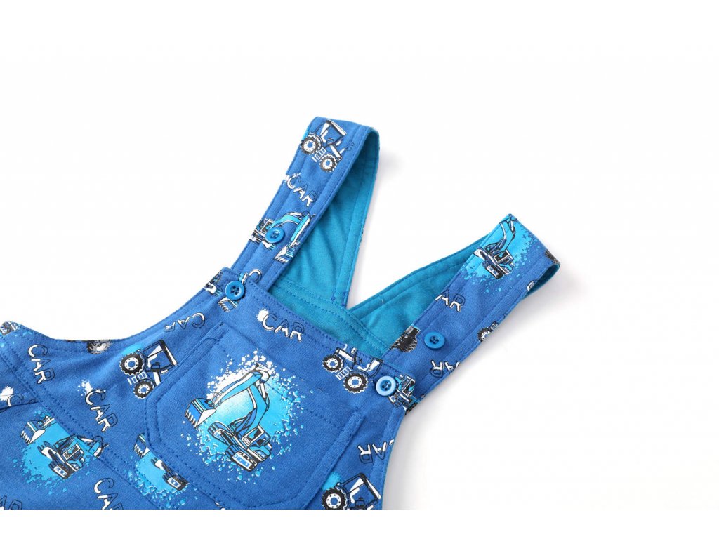 Chlapecké tepláky s laclem KUGO ST8803, modré