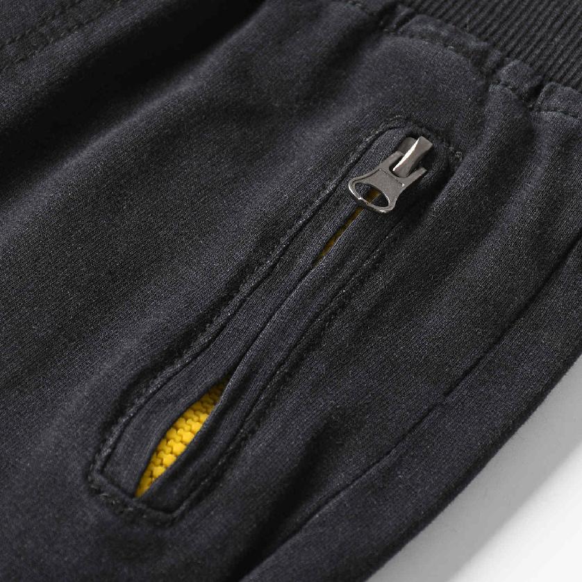 Chlapecké riflové tepláky - kalhoty KUGO CK0906, černé