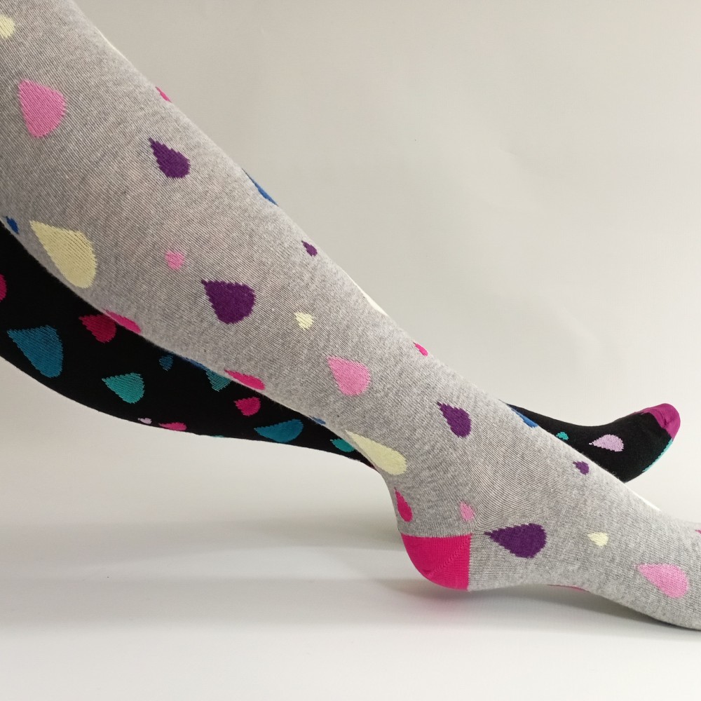 Dívčí punčocháče TREPON Duha, černé