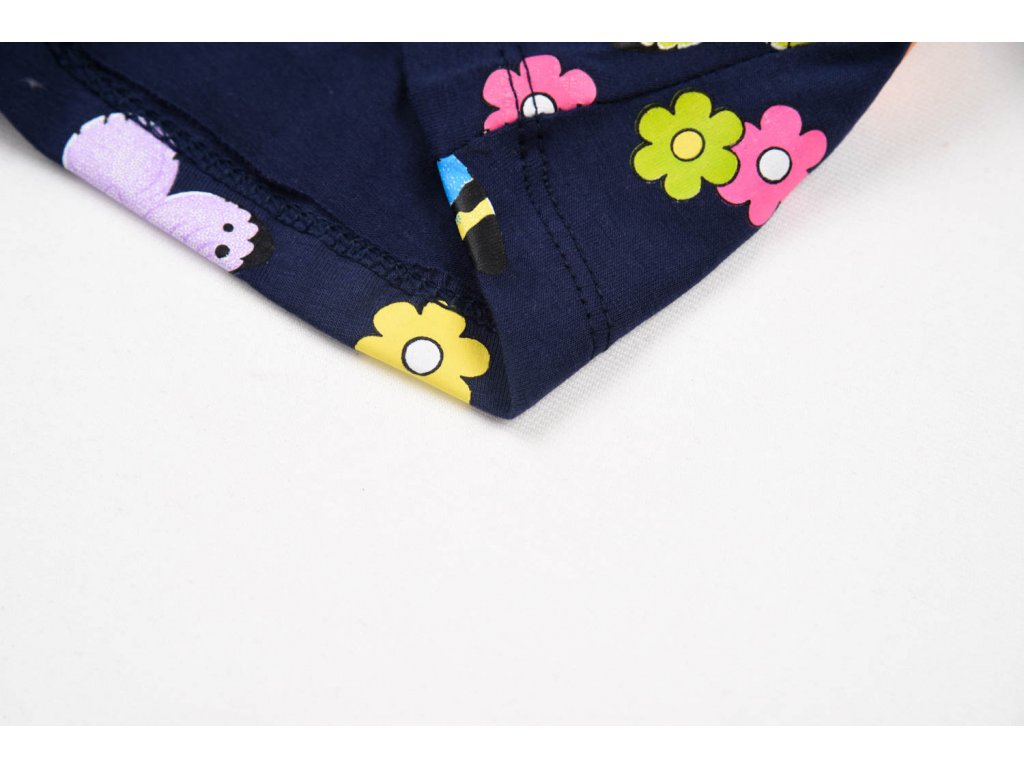 Dívčí šaty dl.r. KUGO HC3919, tmavě modré