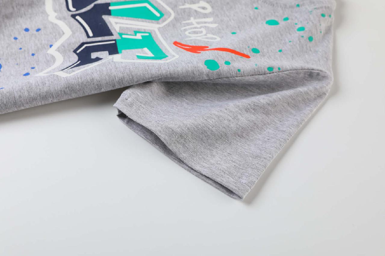 Chlapecké tričko kr.r. Kugo FC0309, šedé