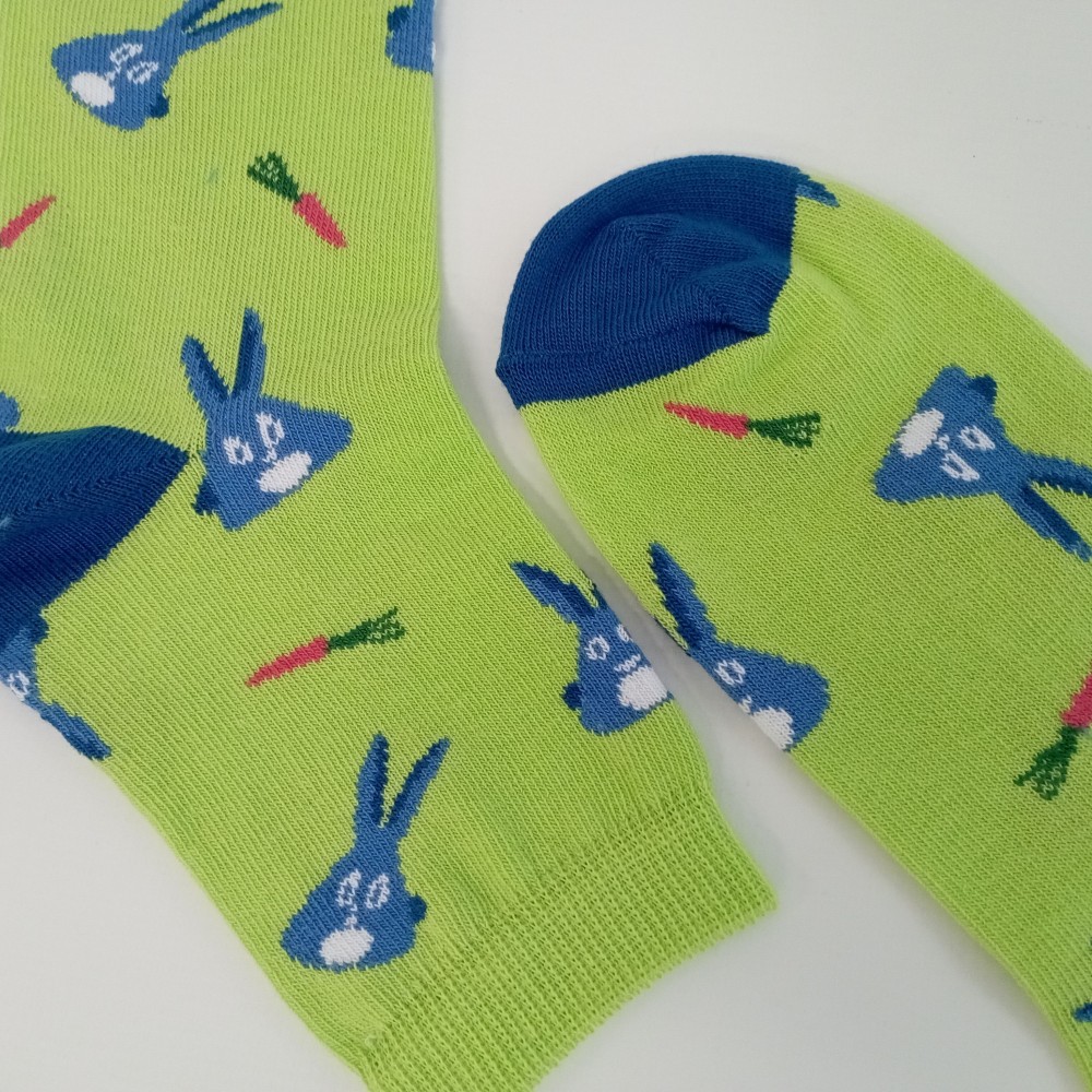 Dětské ponožky Trepon Zajko, zelené